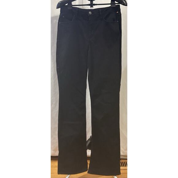 Lee Black Boot Cut Mid Rise Jeans size 10 L - Picture 1 of 4